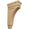 Ekena Millwork 5"W x 10"D x 18"H Extra Large Lucan Wood Corbel, Cherry CORW05X10X18LUCH